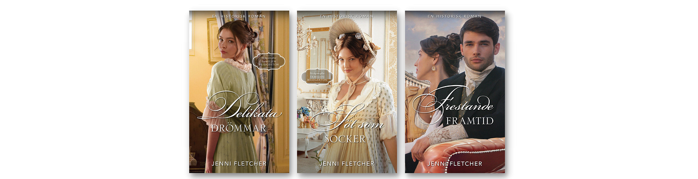 Miniserie böcker - Skönheterna från Bath av Jenni Fletcher