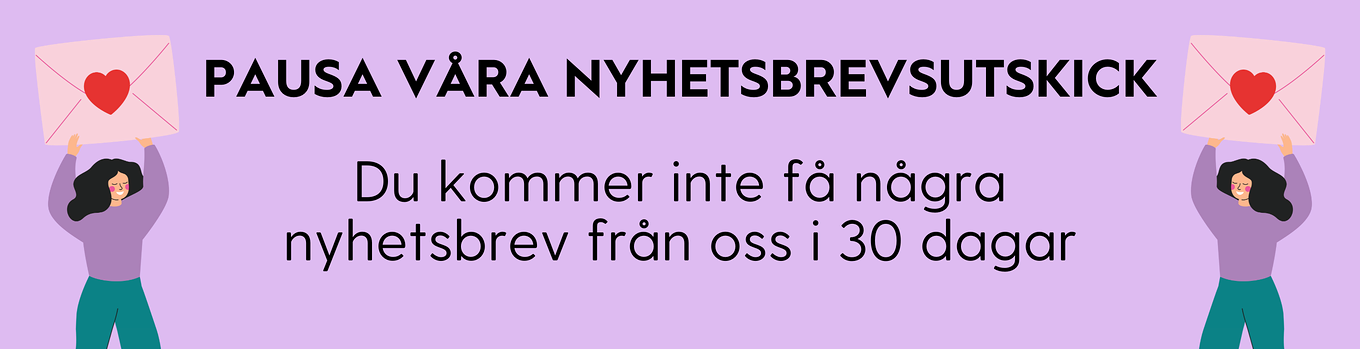 Banner för Giveaway på nyhetsbreven