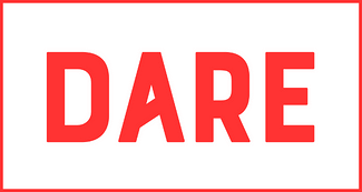 Bild med texten Dare