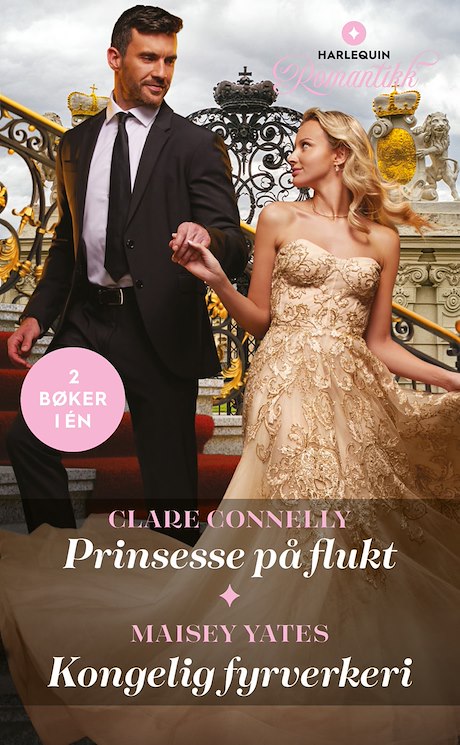 Harpercollins Nordic Prinsesse på flukt / Kongelig fyrverkeri