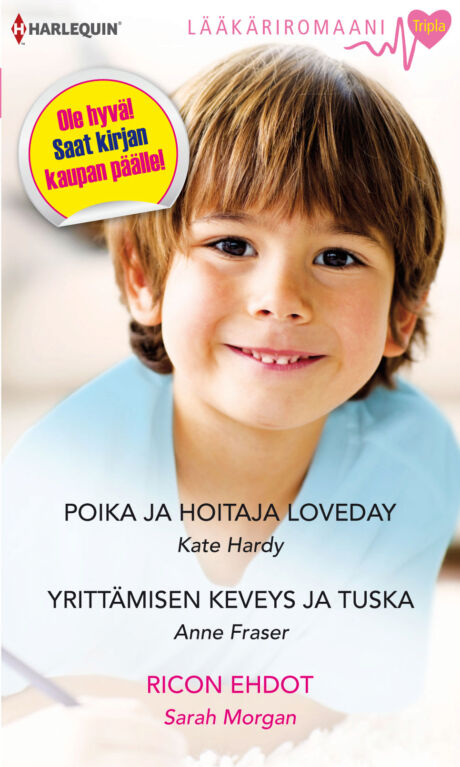 Harpercollins Nordic Poika ja hoitaja Loveday/Yrittämisen keveys ja tuska/Ricon ehdot - ebook