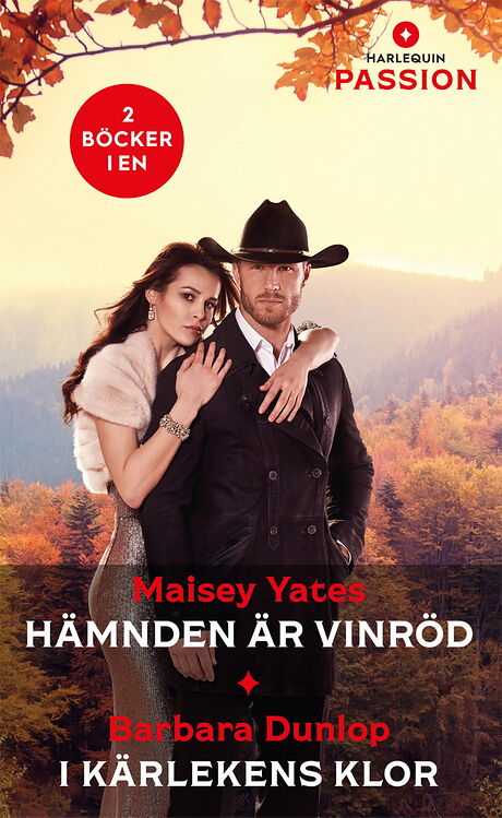 Harpercollins Nordic Hämnden är vinröd /I kärlekens klor