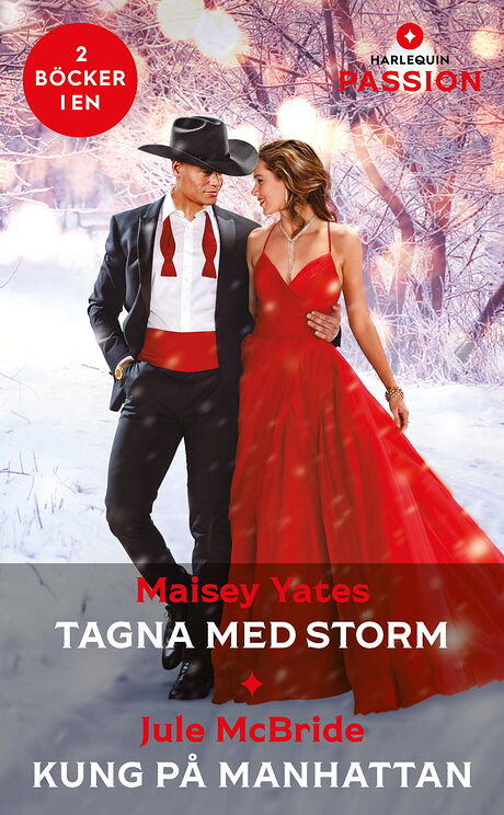 Harpercollins Nordic Tagna med storm /Kung på Manhattan - ebook