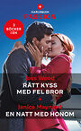Harpercollins Nordic Rätt kyss med fel bror/En natt med honom - ebook